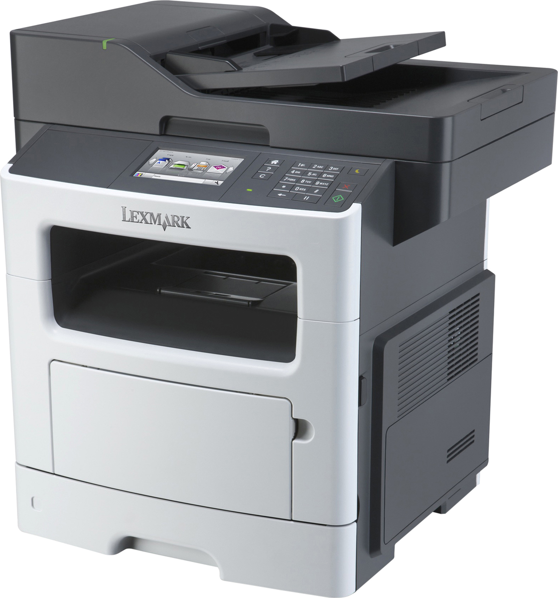B/W Printer Lexmark MX511de Used A Ethernet Usb &lt;100K pages A4 A5 B/W Laser 4.3&quot;