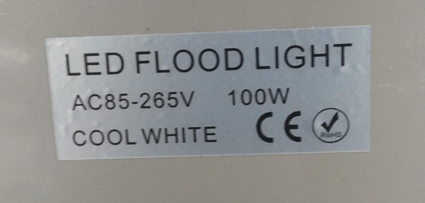 Led+ LED OUTDOOR LIGHT Open Box IP65 Square LED Outdoor floodlight N/A OutDoor