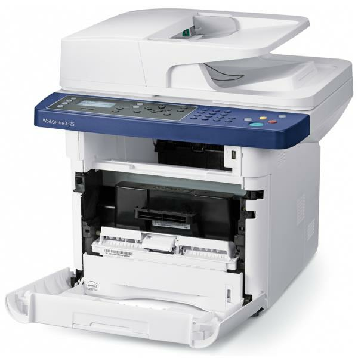 All in one Printer Xerox 3325 Used A Ethernet Rj-11 Usb &lt;50K Pages A4 A5 B/W Laser-Printer Locked 2&quot;